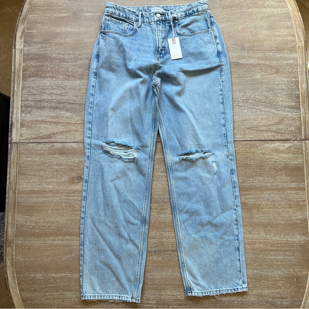 Good American GOOD '90S Blue542 Size 10/30 - Picture 3 of 12